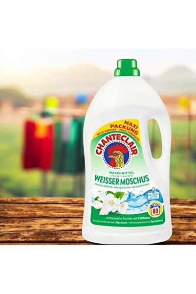 Chanteclair Detergent de rufe Muschio Bianco, parfum de mosc alb, formulă con...