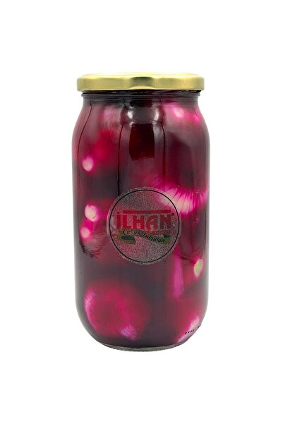 İLHAN TAŞKESTİ KÖY SARIMSAĞI TURŞUSU - PANCAR AROMALI, 1 KG