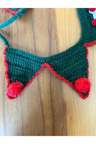 NAİLE COLLECTİON Handcrafted Crocheted Figures and Pompoms for Your Patili Friends - with Laces - Cat and Dog Accessories.