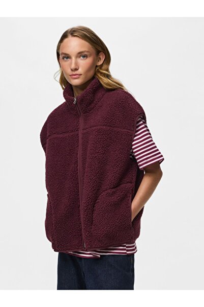 PIECES Weste PCSADIA TEDDY