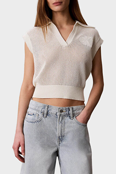 Calvin Klein % 100 Pamuk Regular Fit Logo Nakışlı Polo POLO LV047G303G YAS