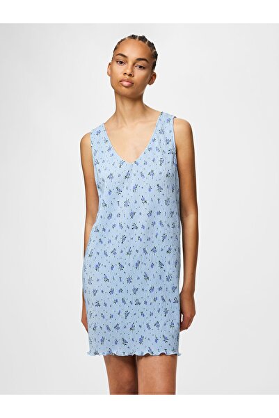 PIECES Midikleid PCFLORA WENDBARES TANK