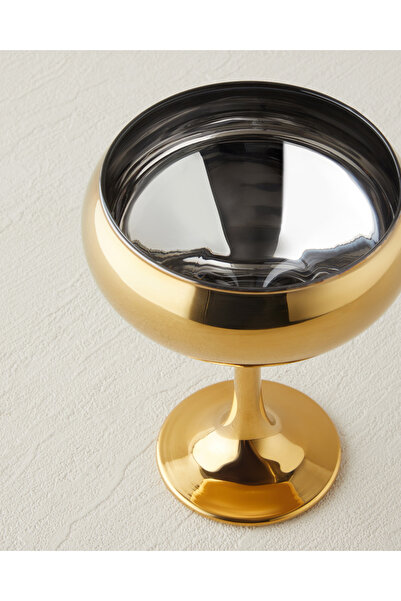 English Home Glossy Luxe Cam 2'li Cup 270 ml Gold
