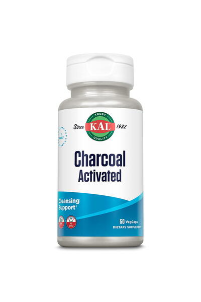 KAL Charcoal Activated (Carbune Medicinal) 50cps Secom,
