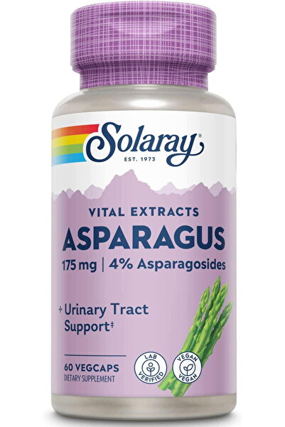 Solaray Asparagus (Sparanghel) 60cps Secom,