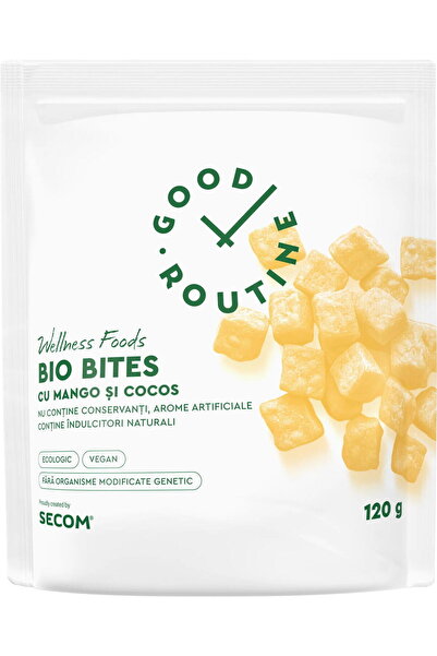 Good Routine Gustare Bites cu Mango si Cocos Ecologica/Bio 120g
