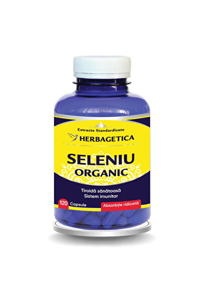 herbagetica Seleniu Organic 120cps