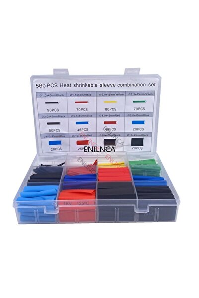 Choice8 560Pcs in Box 127-750pcs Heat-shrink Tubing Thermoresistant Tube Heat...