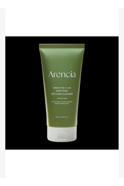 Arencia - Green Tea + Lha Deep Pore Rice Cake Cleanser (Cleanser for Oily Skin)