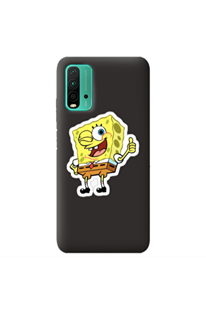 Other Xiaomi Poco M3 spongebob2 Black Colored Silicone TPU Θήκη