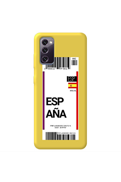 Other Samsung S20 FE Espana Arrival Yellow Colored Silicone TPU Θήκη