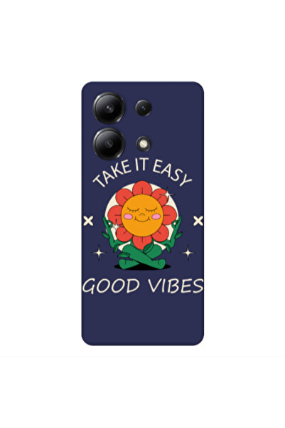 Other Xiaomi Redmi Note 13 4G Take It Easy Dark blue Colored Silicone TPU Θήκη