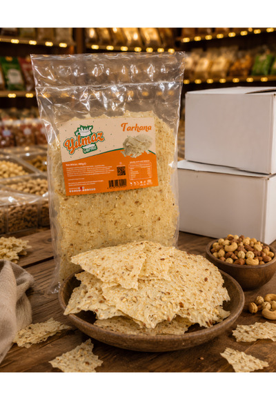 Yılmaz Gurme Bademli Maraş Tarhanası Cips Tarhana Atıştırmalık 1000 g
