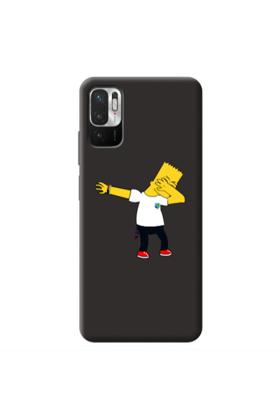 Other Xiaomi Redmi Note 10 Pro 5G Simpsons2 Black Colored Silicone TPU Θήκη