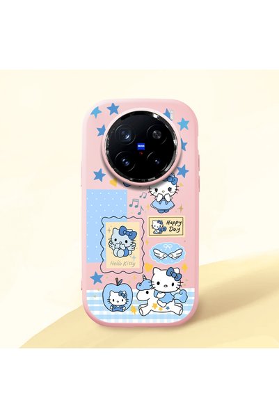 ucuc Vivo X200 Pro Compatible Shock-Absorbing Camera Protected Pink Silicone ...
