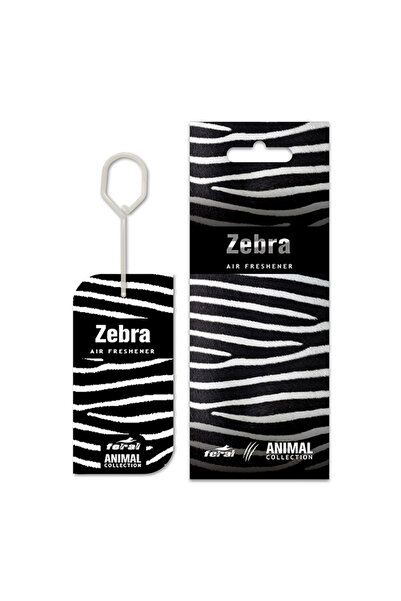 OEM Αρωματικό Αυτοκινήτου Κρεμαστό Feral Animal Collection Zebra 1 Τεμάχιο