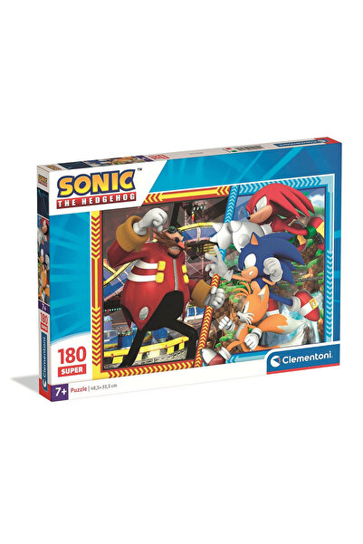 CLEMENTONI Puzzle 180 piese, Clementoni, Sonic
