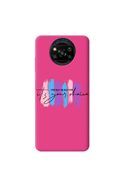 Other Xiaomi Poco X3 /X3 Pro One Day Or Day One Fuchsia Colored Silicone TPU ...