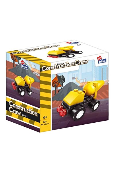 MC Micostore Set de constructie Alleblox, Vehicule constructii, 492792-96, 22...