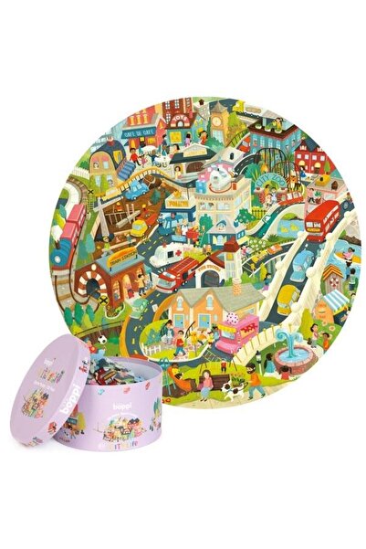boppi Puzzle rotund, 150 piese, - Orasul