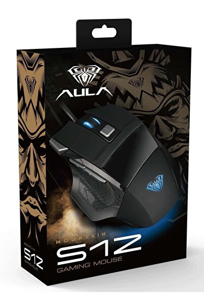 Aula S1Z Optical Gaming Mouse – 4800 DPI, Programmable Side Buttons, Rainbow ...