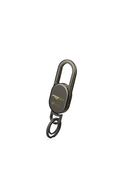 Generic Promate Smart Keychain with Apple Find My Locator (Titanium)