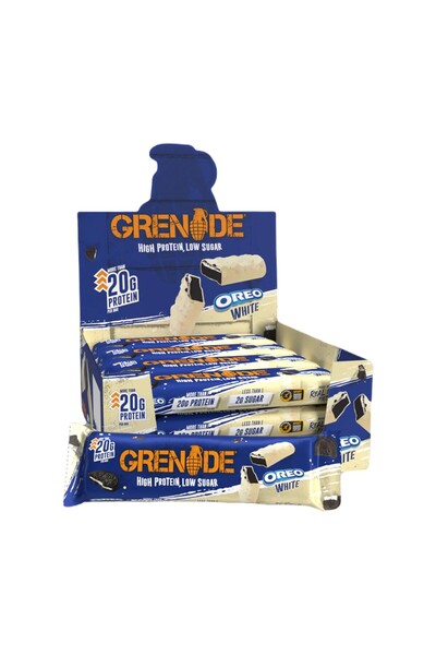 Grenade OREO Λευκή Μπάρα Πρωτεΐνης (12 x 60 γρ.)