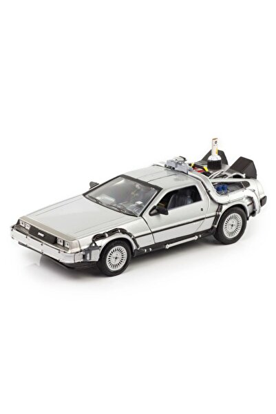 WELLY Macheta auto DeLorean Back to the Future II, Welly, Metal/Plastic, 1:24...