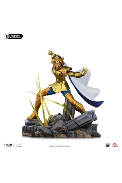 OEM Figurina IRON STUDIOS Art Scale 1/10 Leo Aiolia, din rasina, licentionata...