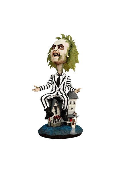 OEM Figurină cu cap mobil Beetlejuice 20 cm - Figurină de la Tim Burton