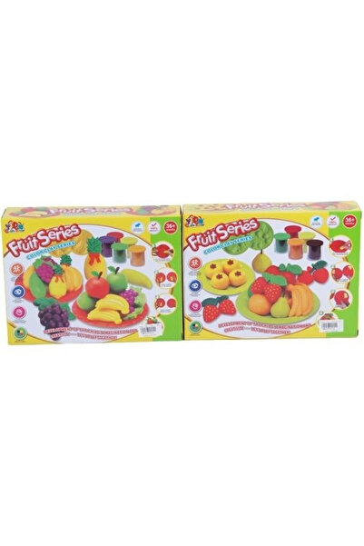 OEM Merkpol Fruit Series Color Clay Set de plastilină pentru modelare (2x)