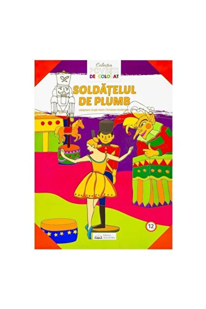 MC Micostore Carte de colorat A4, cu poveste, Soldetalul de plumb, ISBN 827-5