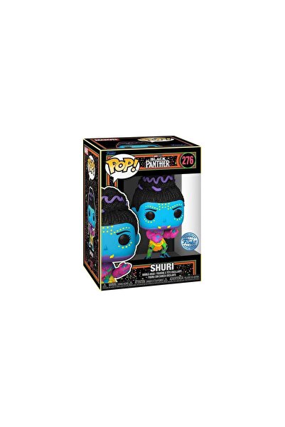 OEM Figurină, Funko, Pop! Marvel: Black Panther - Shuri - Blacklight # 276, F...