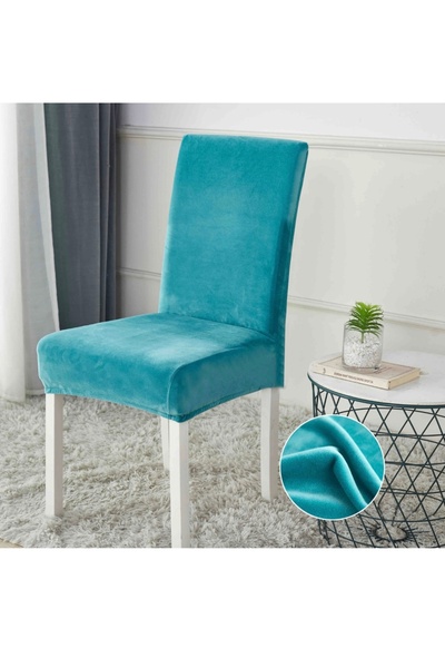 delfin HomeRoy Huse Catifea pentru Scaune – Set 6 Bucăți
