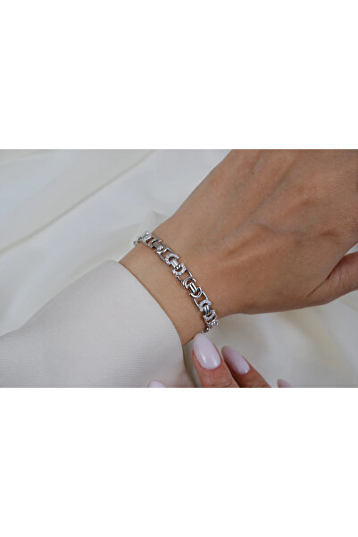 ATELİER TUĞBA Blk277 Interchangeable Ring Model Zircon Stone Bracelet (17 cm ...