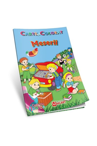 MC Micostore Carte de colorat B5, Meserii, Unicart