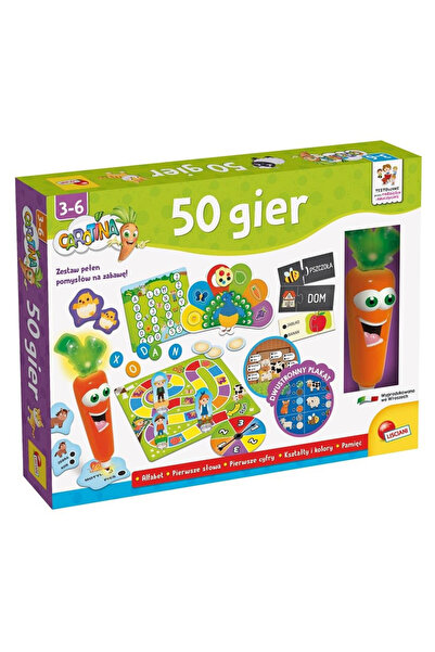 OEM Set de jocuri educative cu Carotina - 50 de ghicitori interactive de la L...