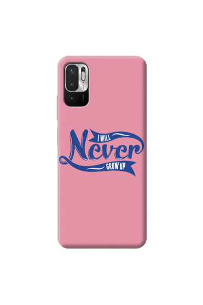 Other Xiaomi Redmi Note 10 Pro 5G I Will Never Grow Up Pink Colored Silicone ...