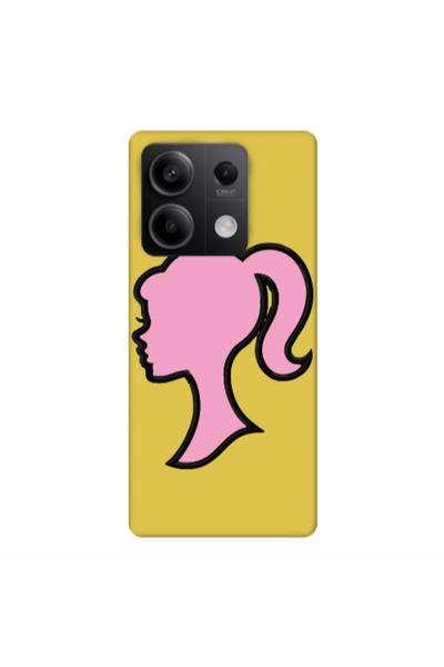 Other Xiaomi Redmi Note 13 5G Line girl Yellow Colored Silicone TPU Θήκη