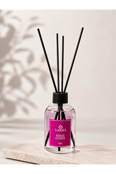 sarra 100ML BASIC BAMBU ÇUBUKLU ODA KOKUSU - KİRAZ ÇİÇEĞİ
