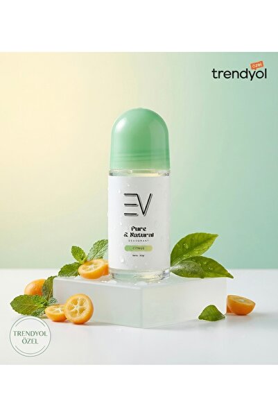 EV Perfumes PURE & NATURAL Citrus Deodorant