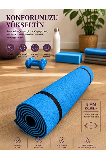 Yukon Pilates Ve Yoga Matı Fitness Matı