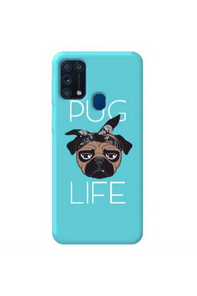 Other Samsung M31 Pug Life Turquoise Colored Silicone TPU Θήκη
