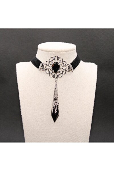 Mournbelle Gotik "Noctis Reliquary" El Yapımı Choker