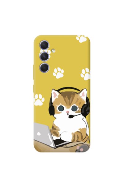 Other Samsung A56 Call Center Yellow Colored Silicone TPU Θήκη