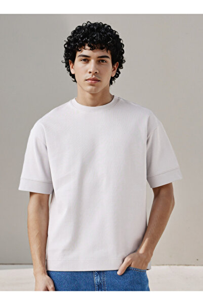 FAV Men Crew Neck Short Sleeves Boxy T-shirt
