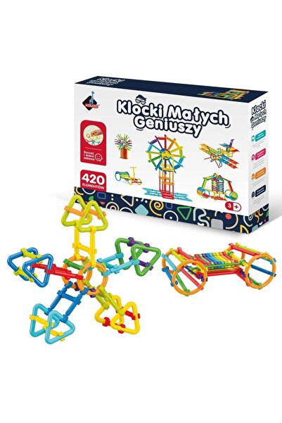 Askato Set de constructie/jucarie de construit Klocki Malych Geniuszy Patyki,...
