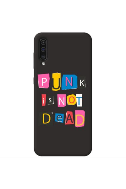 Other Samsung A70 Punk is not Dead Black Colored Silicone TPU Θήκη
