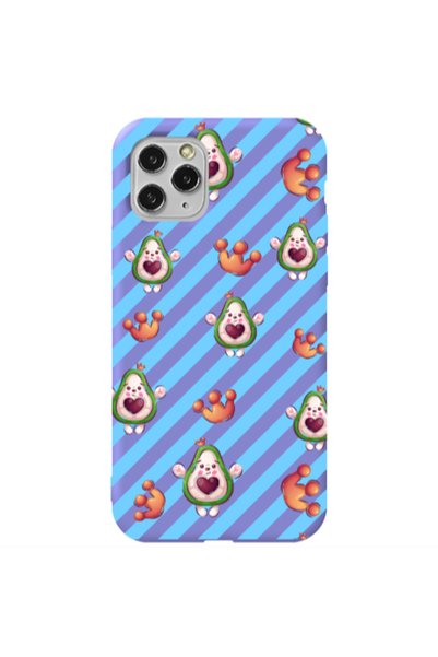 Other Apple iPhone 11 Pro king avocado Purple Colored Silicone TPU Θήκη