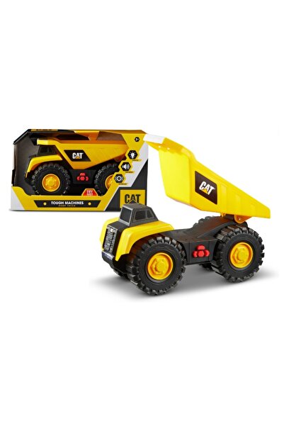 Cat Camion de constructie interactiv CAT, sunete si lumini, 82285, galben